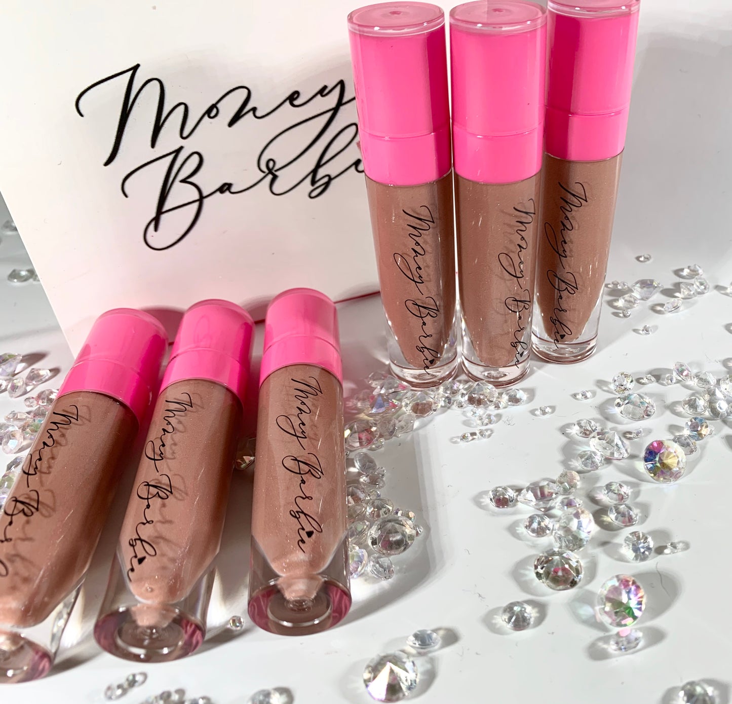 25 custom Private Label ( no label ) filled lip gloss