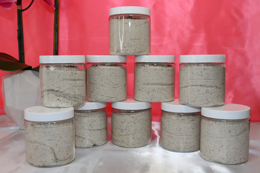 (10) 8 oz Mocha Barbie Coffee Scrub