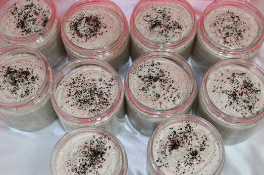 (10) 8 oz Mocha Barbie Coffee Scrub