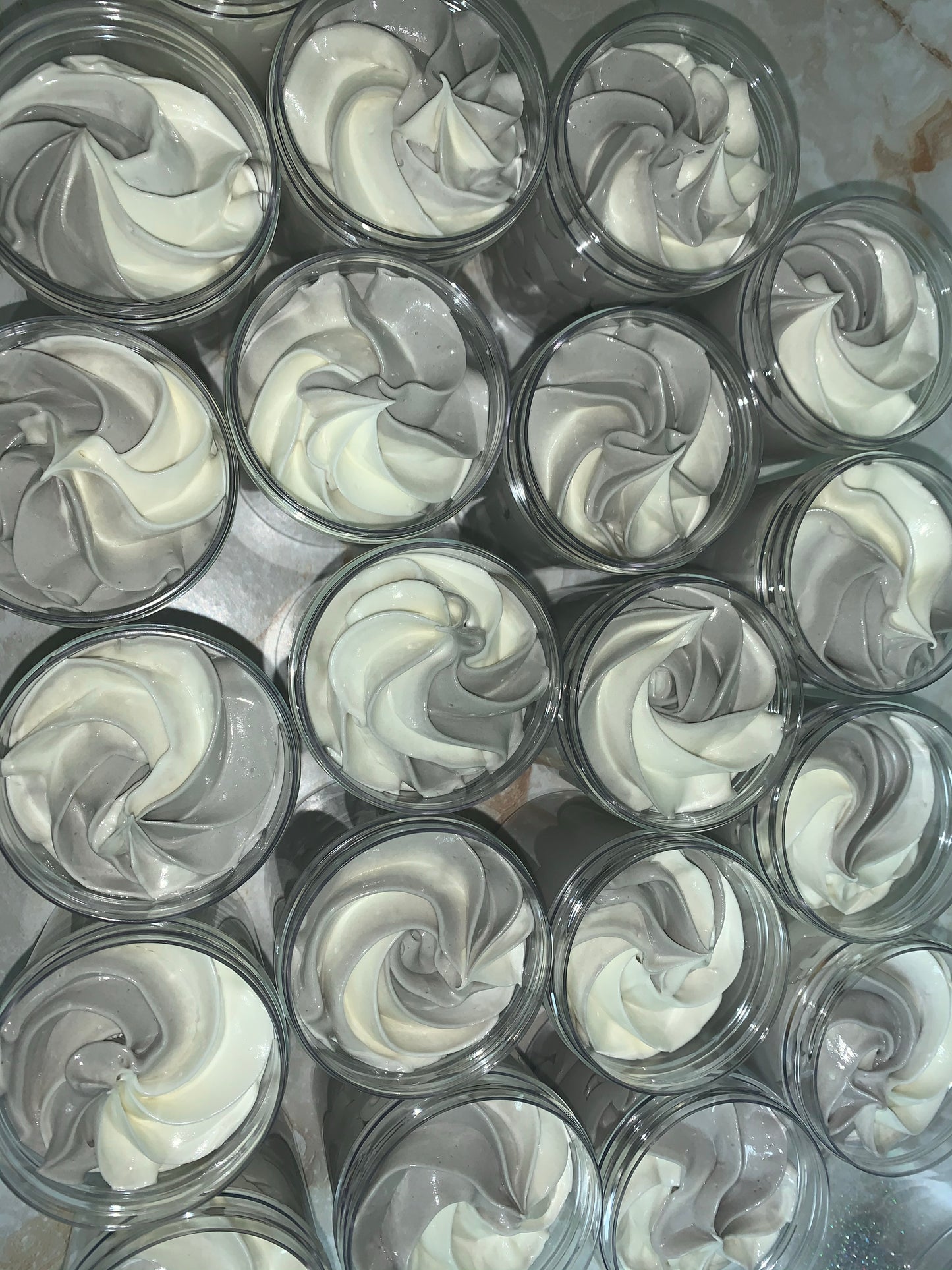 (14) 4oz (no label) Men’s body butters