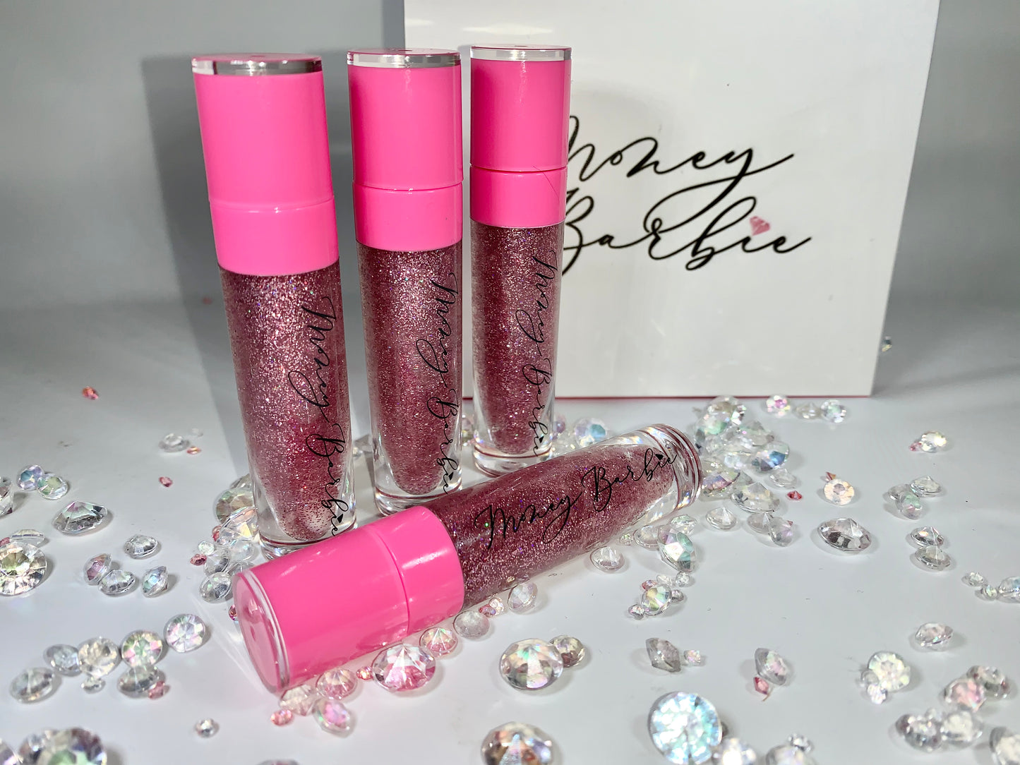25 custom Private Label  ( no label ) filled lip gloss